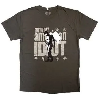 Merch Green Day: Green Day Unisex T-shirt: Am Idiot Angel (small) S