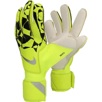 Brankářské rukavice Pánské brankářské rukavice Nike Grip 3 limetka