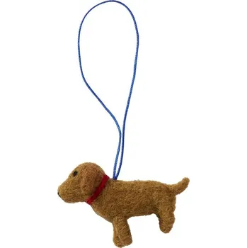 Plstěná dekorace Dog pejsek 6x5, Klippan Švédsko