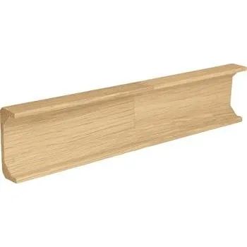 Nábytkové kování Úchytkový C profil dřevěný vodorovný, délka 2400mm, dub surový napojovaný