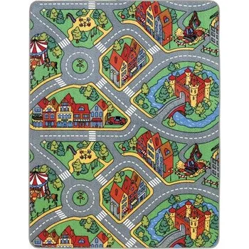 Koberec Dětský koberec Hravé město - 80 x 120 cm