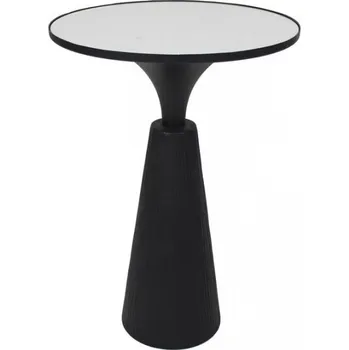 Konferenční stolek BIZZOTTO Konferenční stolek RONDEL ø51 cm černý