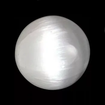 Přírodní kámen Selenitová koule MAXI velká cca 13-14 cm