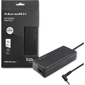 Adaptér k notebooku Napájecí adaptér pro Samsung 65 W (19 V, 3,42 A), konektor 3,0 × 1,0 mm