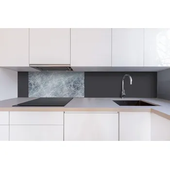 Obklad DIMEX | Dibond za kuchyňskou linku DBW-08040-280 | 80 x 40 cm | Šedé mramorové pozadí + Dibond deska za kuchyňskou linku DIMEX v rozměru 80 x 40 cm, motiv Šedé mramorové pozadí