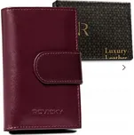 Střední dámská kožená peněženka Rovicky vínová (Dámská peněženka )