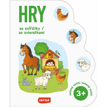 Bystrá hlava Hry se zvířátky/so zvieratkami 3+ - 978-80-7697-092-2