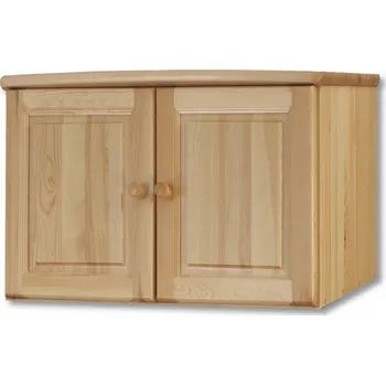 Šatní skříň KIK TRADE Nástavec KIK143 borovice masiv Odstín postele: přírodní lakovaná