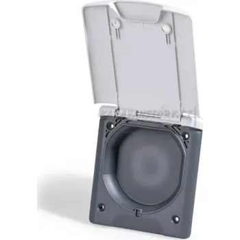 Příslušenství ke karavanu Prázdná zásuvka s krytem a magnetickým zámkem