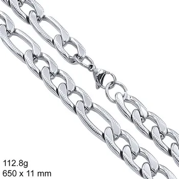 Řetízek Řetízek - Figaro - 650 x 11 mm - 112.8g