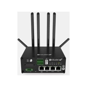Router 4 LAN porty 10/100/1000Mbit/s 2.4 Ghz,5Ghz 867 Mbps 802.11 b/g/n/ac 2G, 3G, 4G, 5G, Ethernet, WiFi Robustel