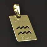 Goldpoint Zlatý přívěsek znamení vodnář Váha: 1.30 g