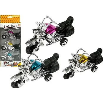 Dětské zboží Sada motocyklů 3 ks na setrvačník