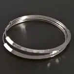 Goldpoint Celostříbrné náušnice kruhy 45 mm Velikost: 45, Váha: 4.15 g