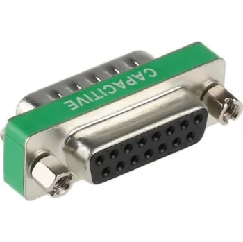 Adaptér D-Sub, Filtrovaný adaptér, pro použití s: 15pinový konektor D-Sub RS PRO
