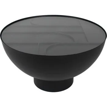 Konferenční stolek BIZZOTTO Konferenční stolek ARCHIE ø60 cm černý