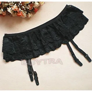 Dámské erotické prádlo Podvazky | podvazkový pás - 4 barvy - černá