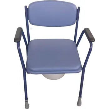 Toaletní křeslo Polstrované křeslo s toaletou