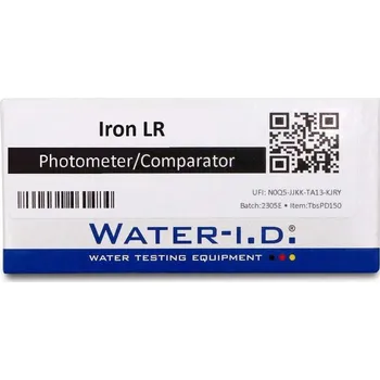 Bazénová chemie Water-I.D. Iron LR Náhradní tablety pro digitální tester Pool Lab 2.0 - Pro měření hodnot železa, 10ks