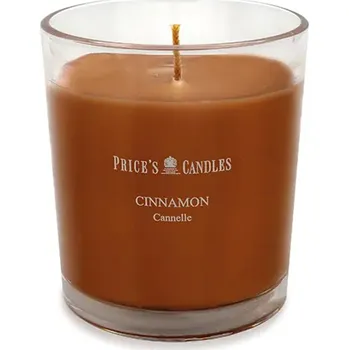 Svíčka Price’s FRAGRANCE vonná svíčka ve skle Skořice - hoření 45h