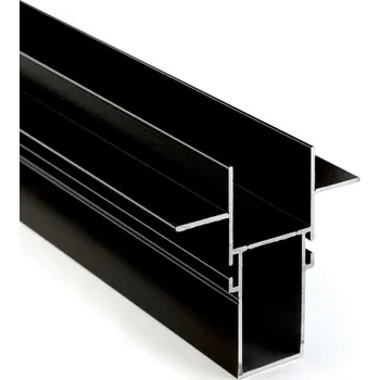 LED páska Deko-Light Combo vestavný profil pro trafa s křídly s křídly, 13mm, 2m černá 970837