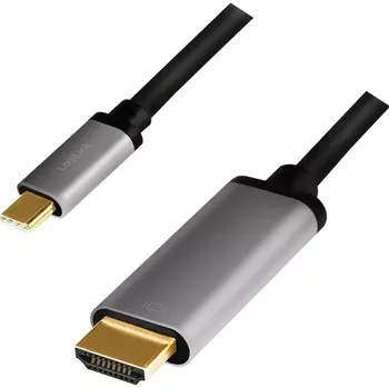 Počítač Kabel USB-C na HDMI 4K 60Hz 1.8m LogiLink