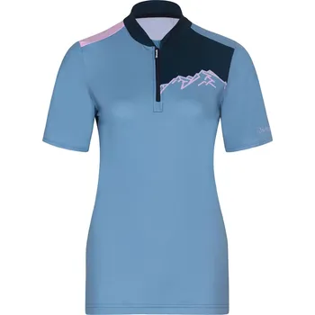 cyklistický dres RIVANELLE Cyklistický dres s krátkým rukávem - ADVENTURE - modrá M