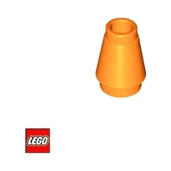 Stavebnice LEGO LEGO® Dílky LEGO KUŽEL 1x1 / 4589b 59900 Barva: Oranžová 4589b