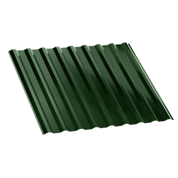 plechová krytina Regamet T-18 - trapézový plech - LESKLÝ /0,50 mm/ SP25 Barva: RAL 3011 / červenohnědá