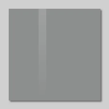 Kancelářský nábytek Šedá paynova skleněná magnetická tabule do kuchyně Smatab® 48 × 48 cm