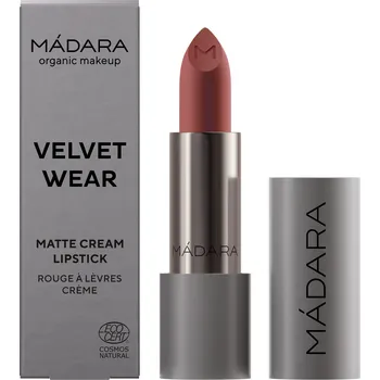 Rtěnka MÁDARA VELVET WEAR MATNÁ KRÉMOVÁ RTĚNKA, #32 WARM NUDE, 3.8 g