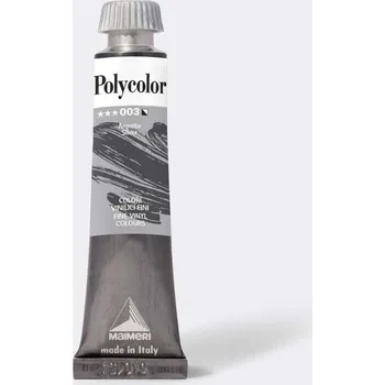 Speciální výtvarná barva Akrylová barva Maimeri Polycolor 003 Stříbrná 20 ml