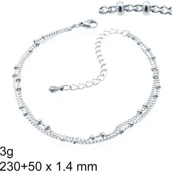 Náramek 230,280 x 1.4 mm - 3g