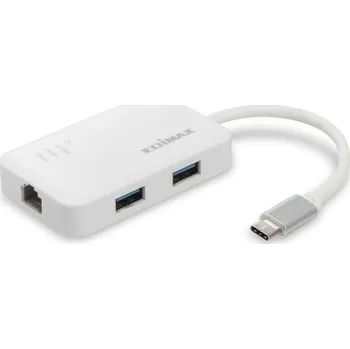 USB hub Síťový rozbočovač EU-4308, standard: USB 3.0 RJ45, počet portů USB: 2 Sběrnice USB Edimax