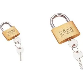 Visací zámek Ne Visací zámek, Mosaz 4mm třmen