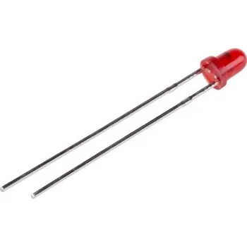 Dioda LED, řada: Blinking průchozí otvor barva Červená 625 nm 30 mcd 14 V 60 ° Kingbright 3 mm (T-1)