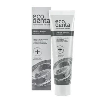 zubní pasta ECODENTA Zubní pasta s trojitým účinkem 100ml