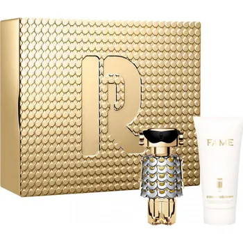 Parfém Paco Rabanne Fame Dárková sada parfémovaná voda dámská 50 ml + tělové mléko 75 ml rok 2024