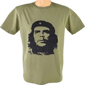 Pánské tričko Tričko Che Guevara zelené (Pánské tričko s potiskem Che Guevara)