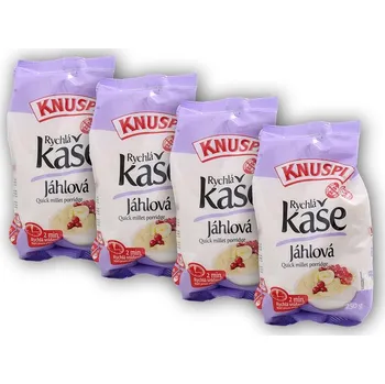 Knuspi 4x Rychlá kaše jáhlová 250g