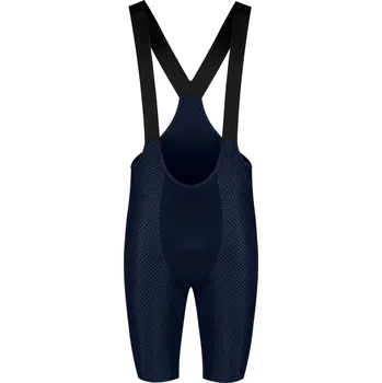 Cyklistické kalhoty FORCE WINNER kraťasy se šráky a vložkou, tm. modré Velikost: L