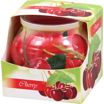 Svíčka Svíčka ve skle TŘEŠNĚ vonná 70g