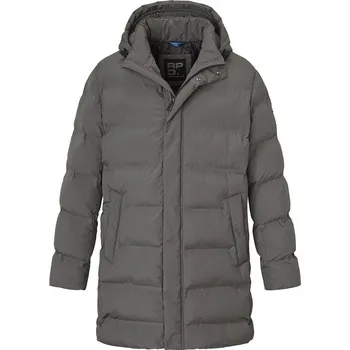 Pánská zimní bunda 74318 RedPoint tmavě šedá s kapucí 6XL - 8XL Redpoint ODE-RP-74318-1000 - 8XL