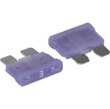 Autopojistky Pojistka nožová 3A, 10 ks