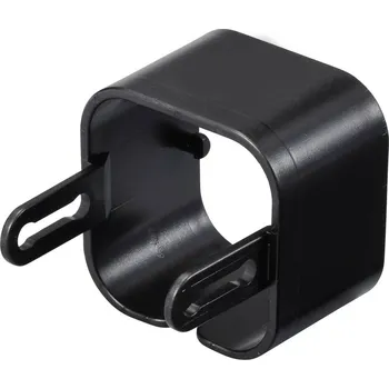 TRU COMPONENTS Modulární držák kabelu TC-12533296 plast ABS černá 40 mm Množství: 15 ks