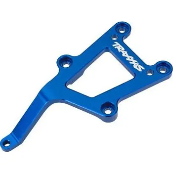 RC náhradní díl Traxxas Traxxas přepážka šasi přední hliníková modrá