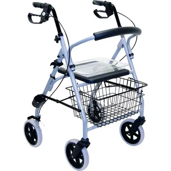 Chodítko pro seniory Drive Medical Gigo Stříbrná