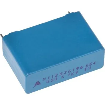 Fóliový kondenzátor, řada: B32653 330nF ±10procent 1 kV dc, 250 V ac, Průchozí otvor EPCOS