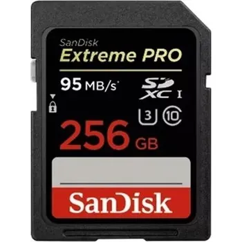 Paměťová karta SanDisk SDXC 256GB EXTREME PRO 95MB/s (SDSDXPA-256G-G46)