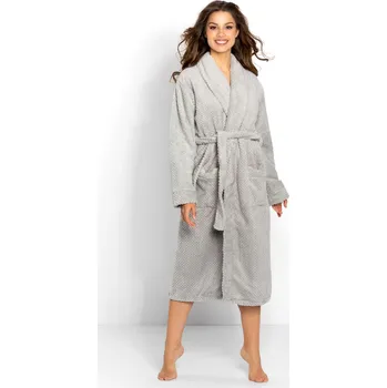 Dámské noční prádlo Lauren Dlouhý župan - Momenti Per Me L